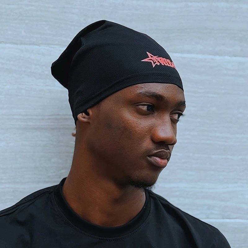 Design Music Note Beanie White / Black Hats - 15