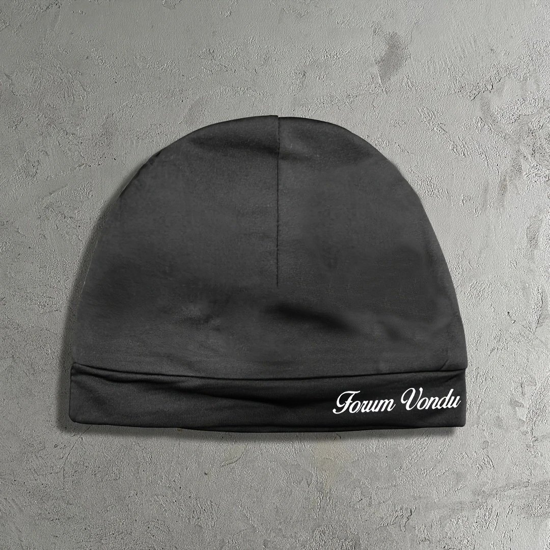 Design Music Note Beanie White / Black Hats - 26