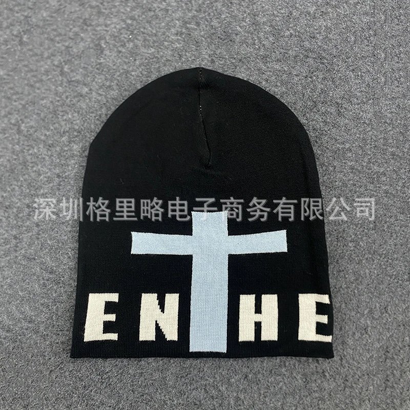 Design Music Note Beanie White / Black Hats - 29