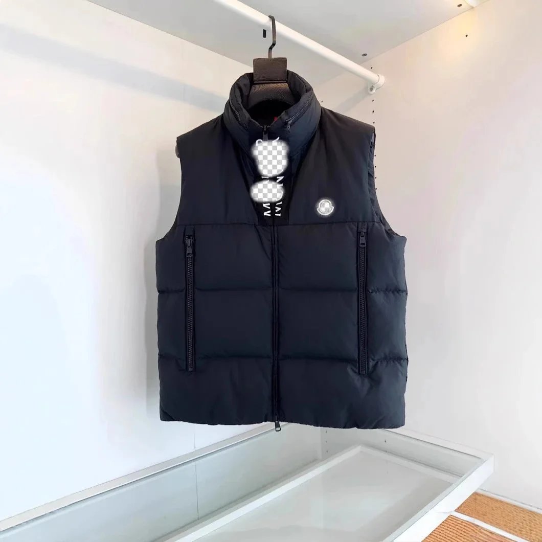 Moncler Black Puffer Vest