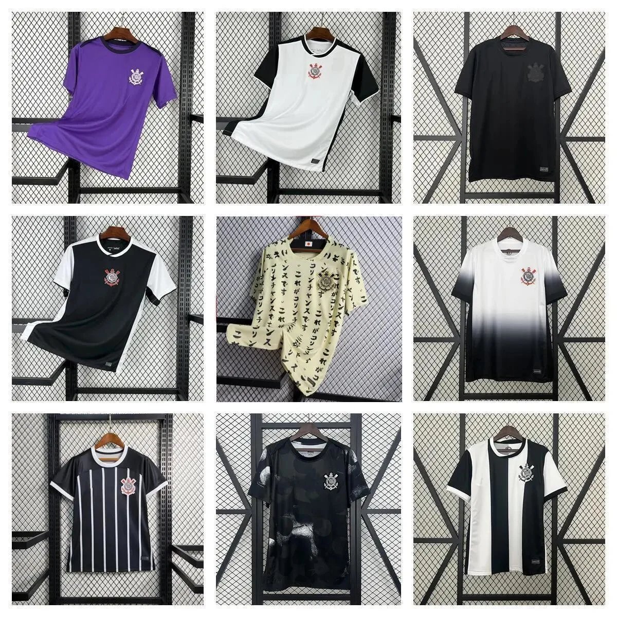 25/26 New Thailand Version Brazilian Club Corinthians Football Jersey Soccer Shirt Corinth