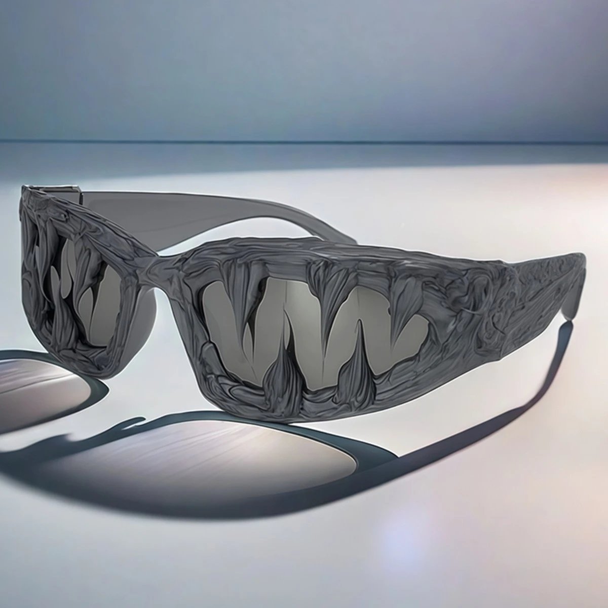 Silver Frame with Silver Lenses (Silver)