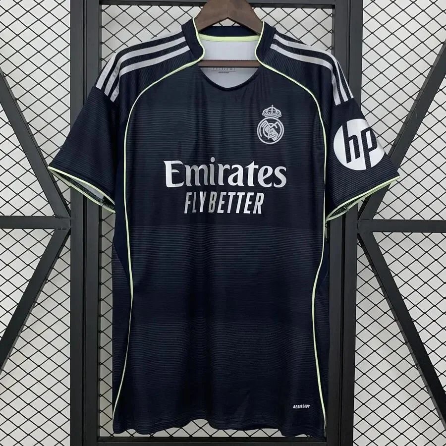 Adidas Real Madrid Black Away Jersey