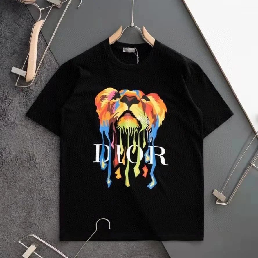 Dior T-Shirts Graphic logo-print crew-neck T-shirt product image
