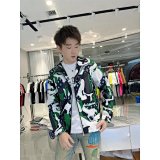 Louis Vuitton Monogram Camouflage Print Zip-Up Jacket