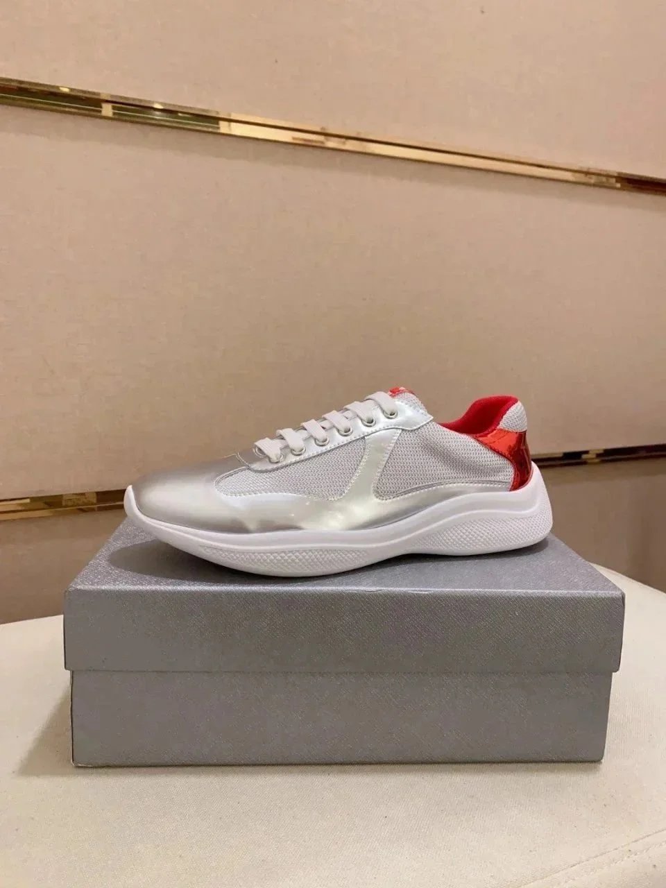 Unbranded Sneakers Low-Top Lace-Up Mesh-Panel — 25