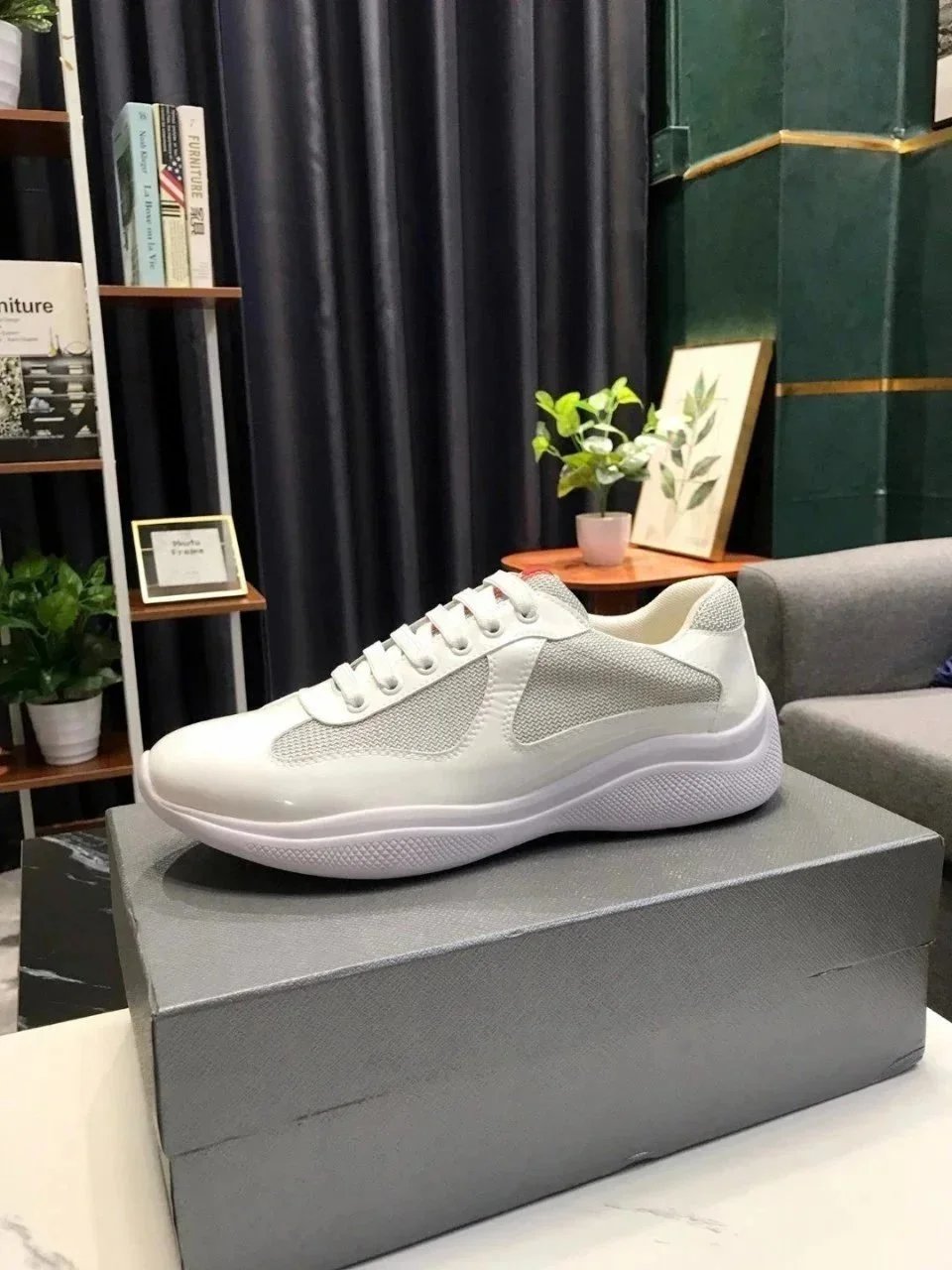 Unbranded Sneakers Low-Top Lace-Up Mesh-Panel — 9
