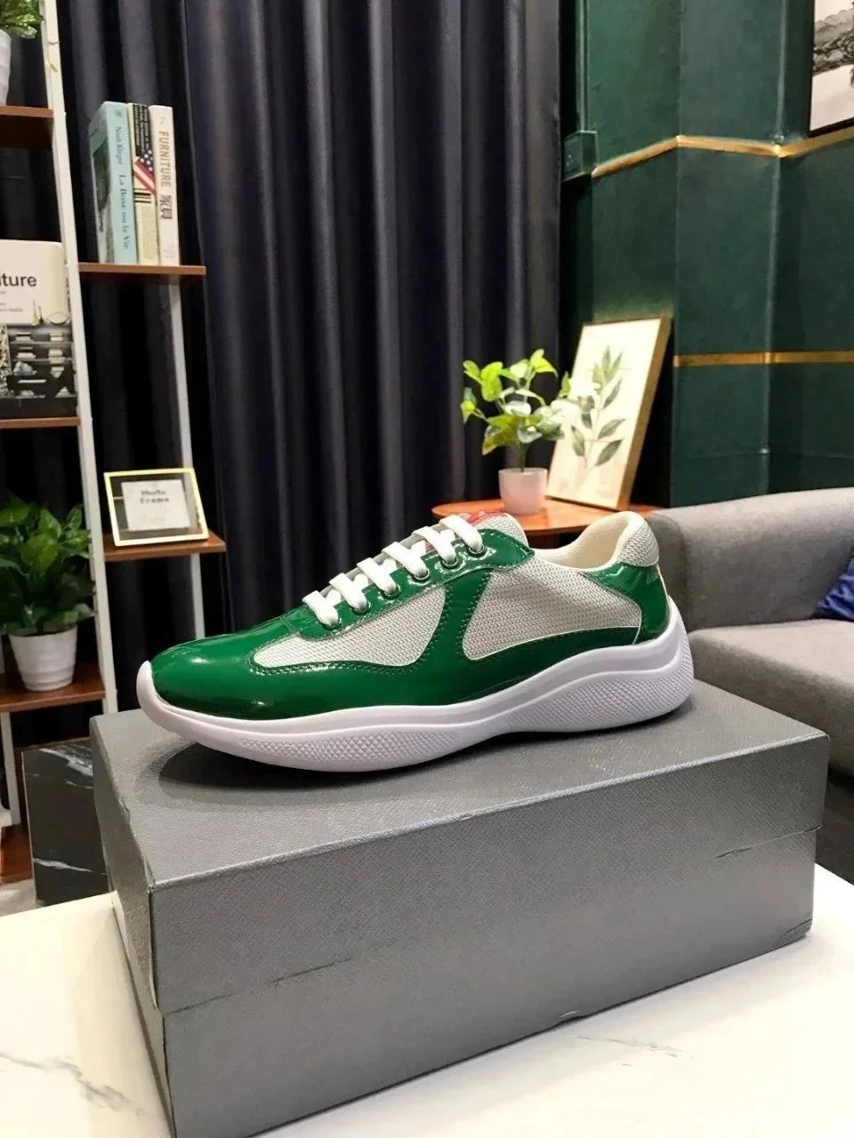 Unbranded Sneakers Low-Top Lace-Up Mesh-Panel — 6