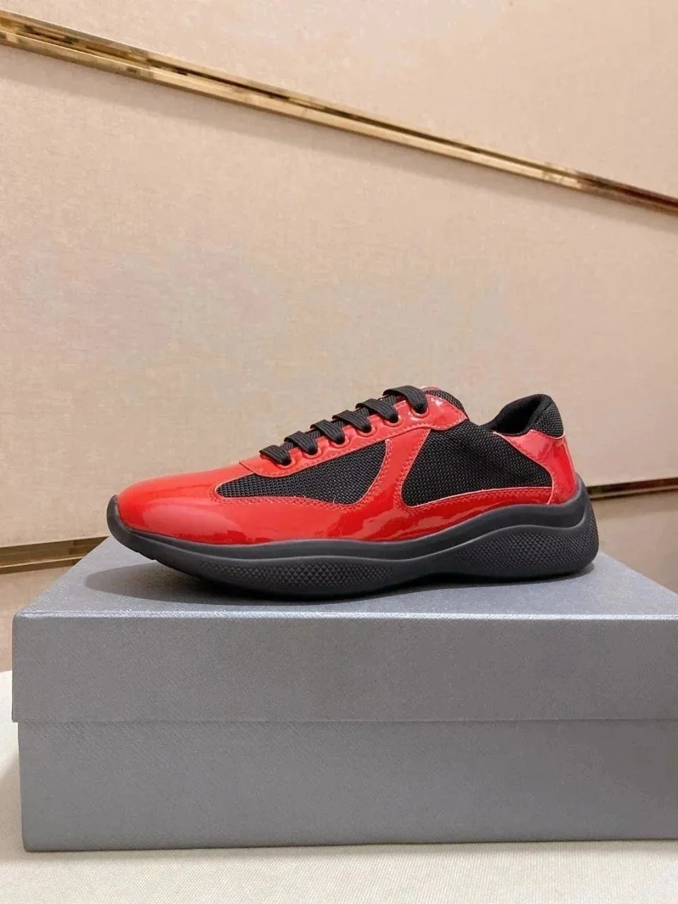 Unbranded Sneakers Low-Top Lace-Up Mesh-Panel — 22