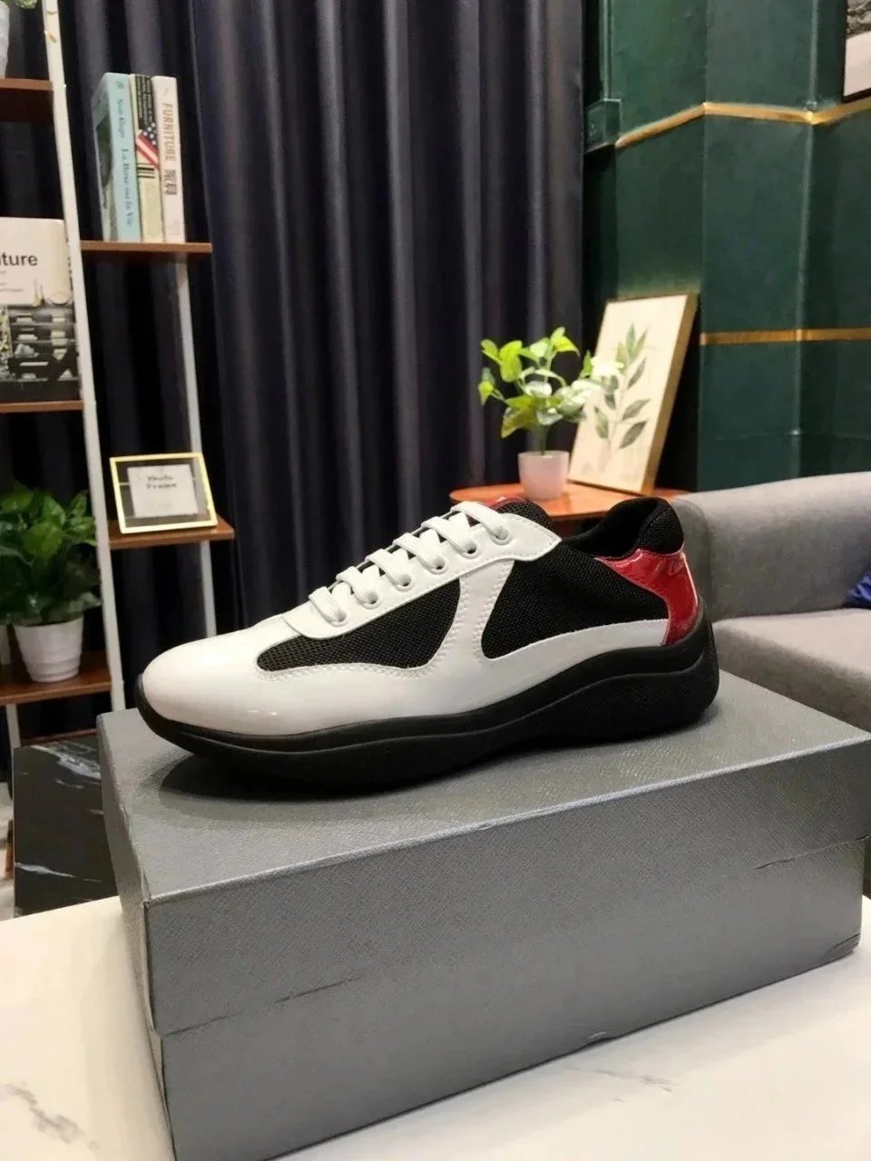 Unbranded Sneakers Low-Top Lace-Up Mesh-Panel — 7