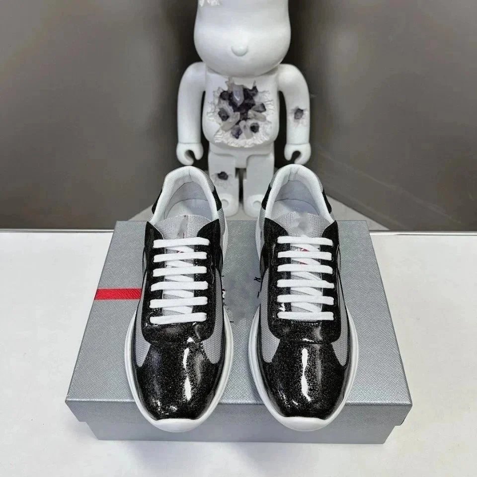 Unbranded Sneakers Low-Top Lace-Up Mesh-Panel image 5