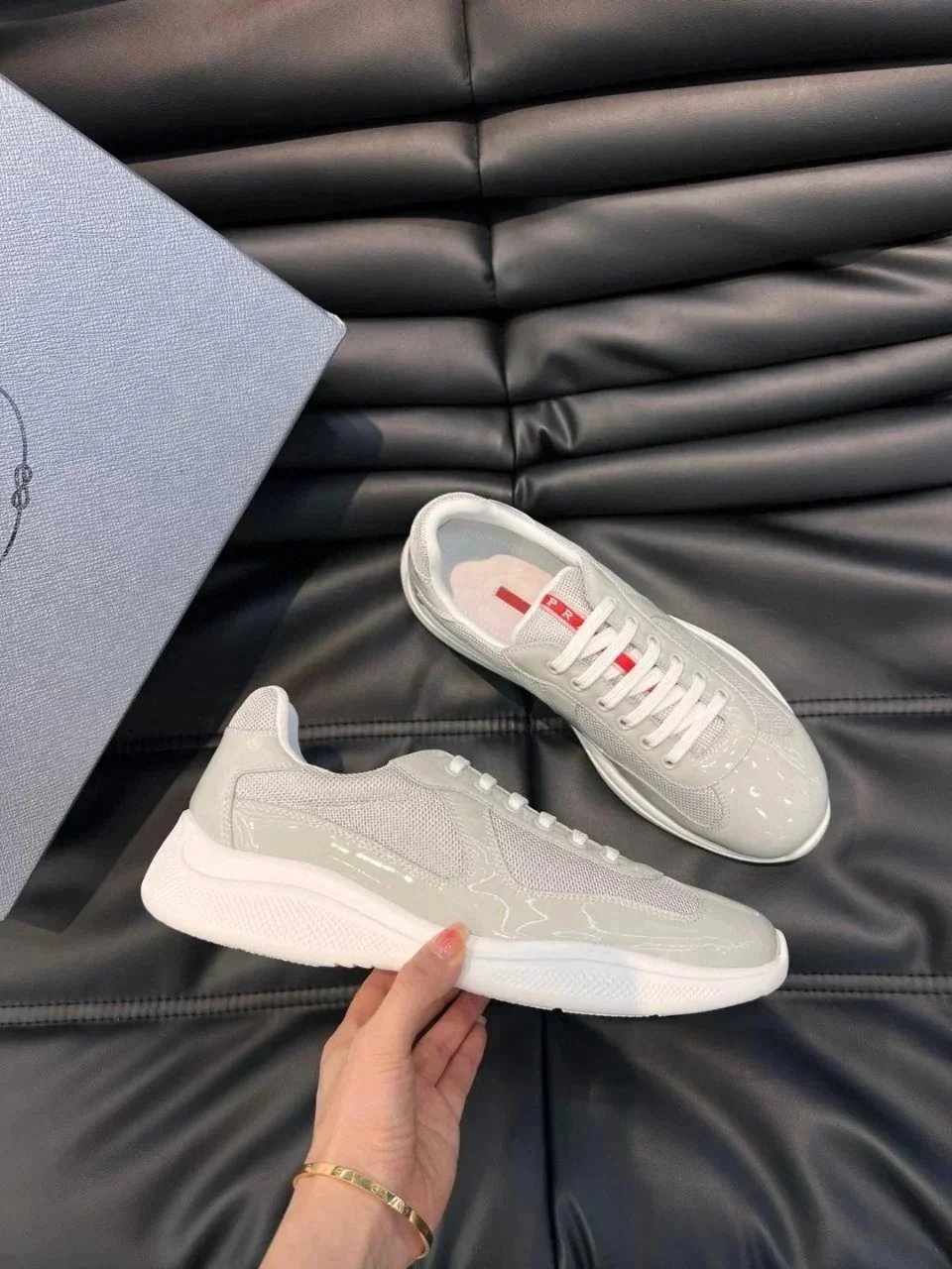 Unbranded Sneakers Low-Top Lace-Up Mesh-Panel — 30