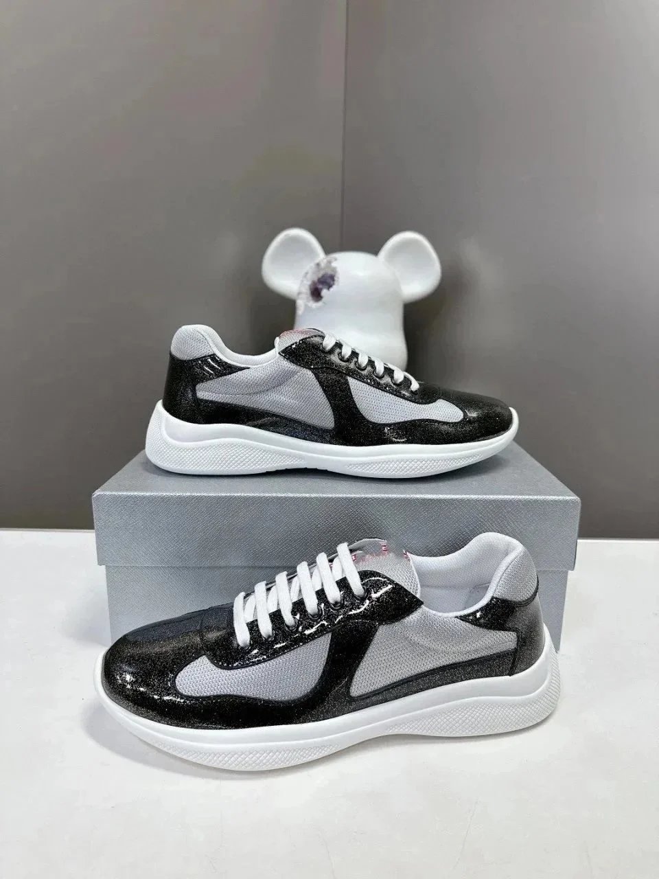 Unbranded Sneakers Low-Top Lace-Up Mesh-Panel — 33