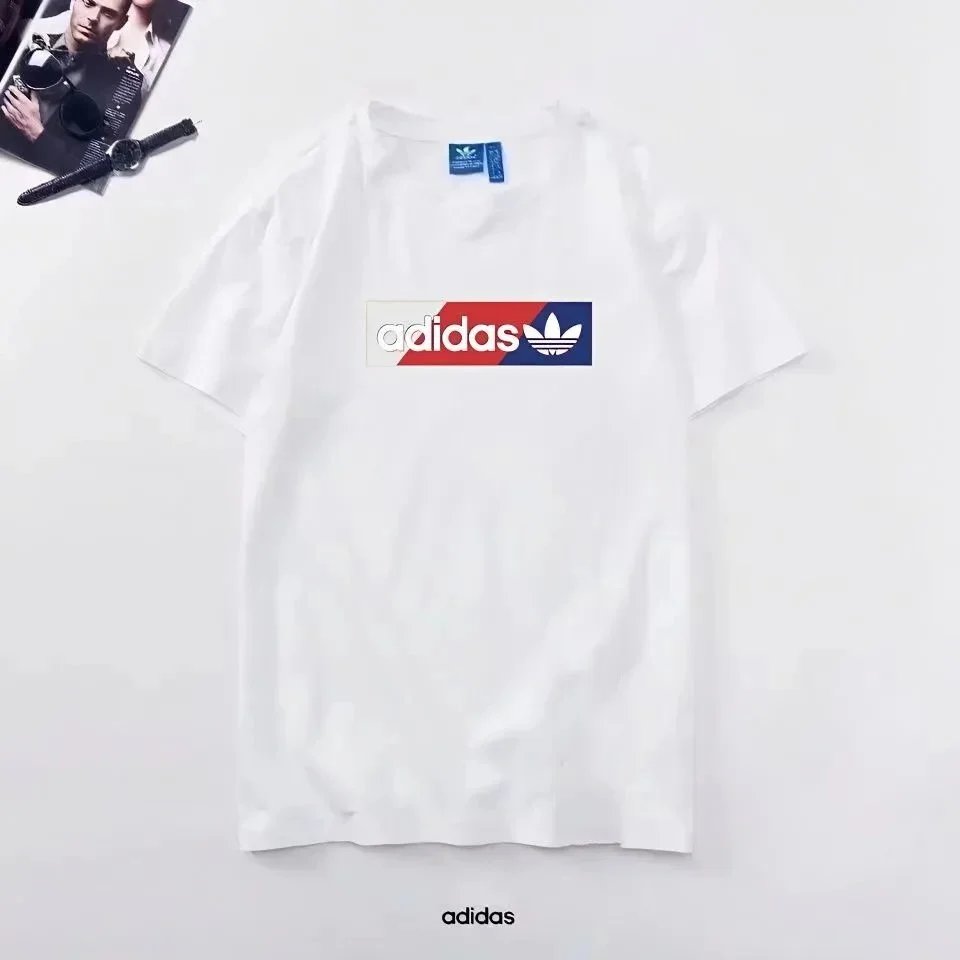 Fendi T-Shirts Short-Sleeve Crewneck Logo Print — 23