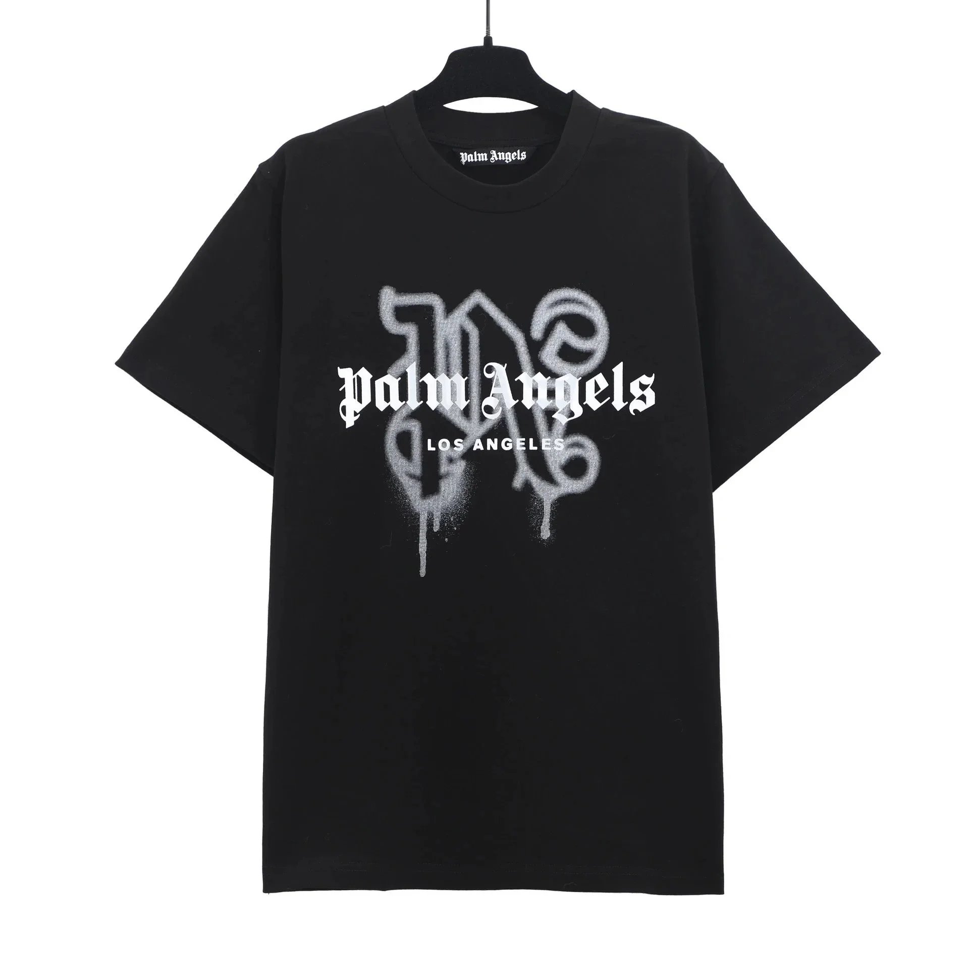 Palm Angels T-Shirts Dripping Heart Logo Print image 9