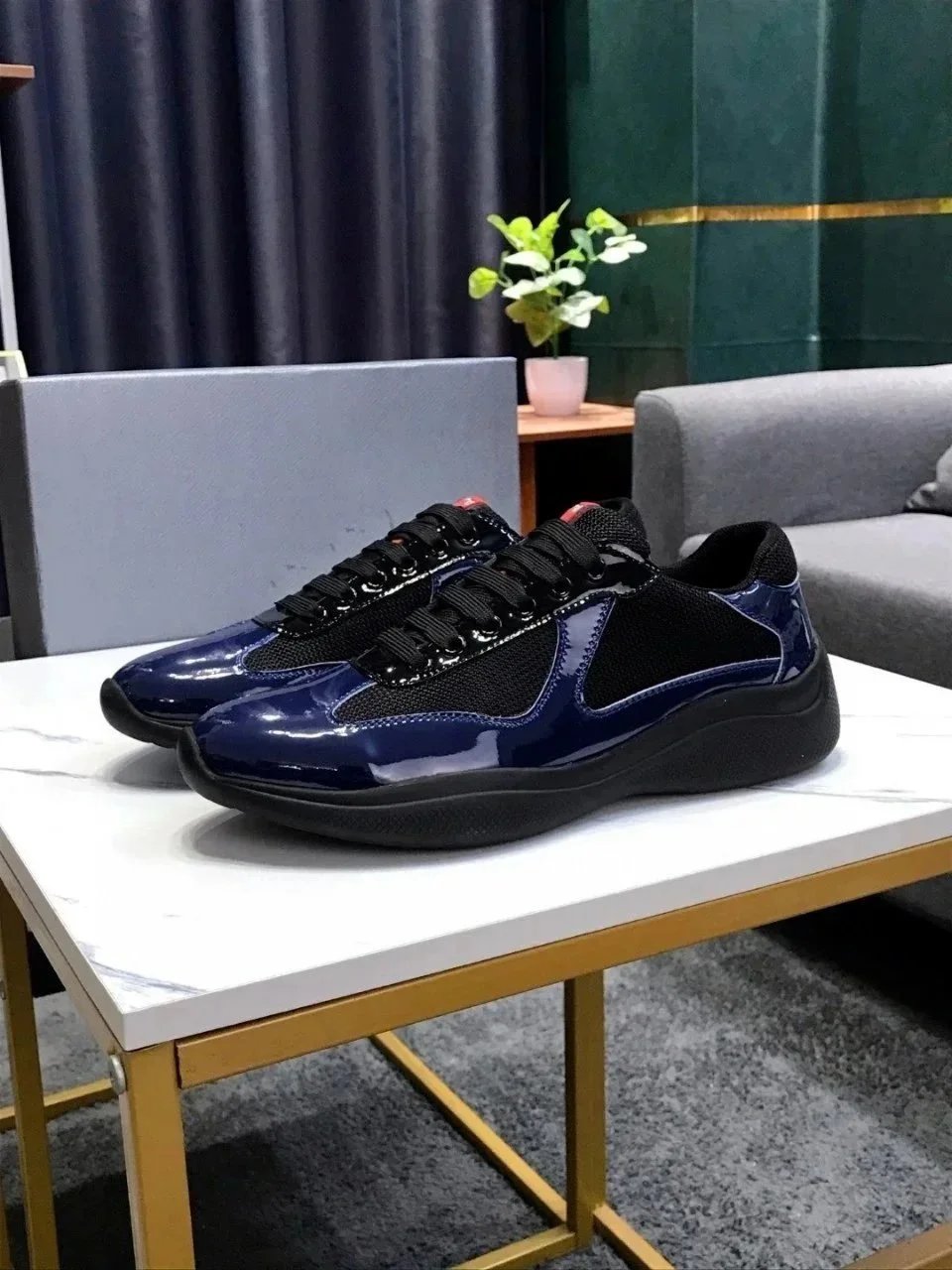 Unbranded Sneakers Low-Top Lace-Up Mesh-Panel — 12
