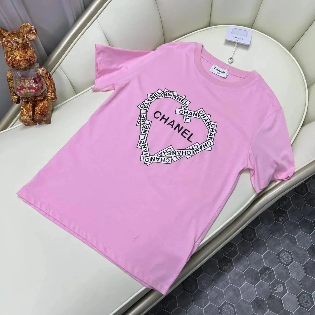 Fendi T-Shirts Short-Sleeve Crewneck Logo Print image 4