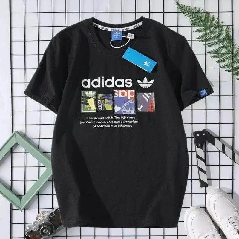 Fendi T-Shirts Short-Sleeve Crewneck Logo Print — 18