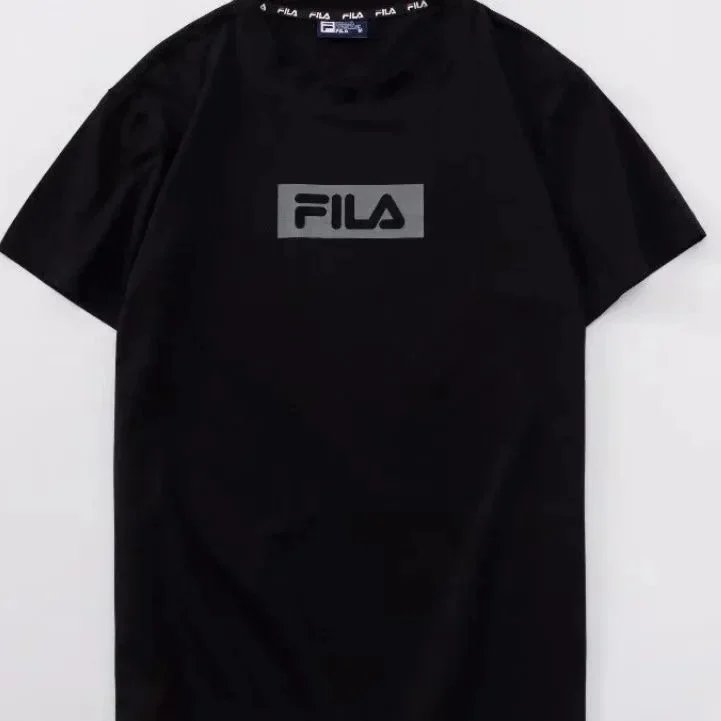 Fendi T-Shirts Short-Sleeve Crewneck Logo Print image 3