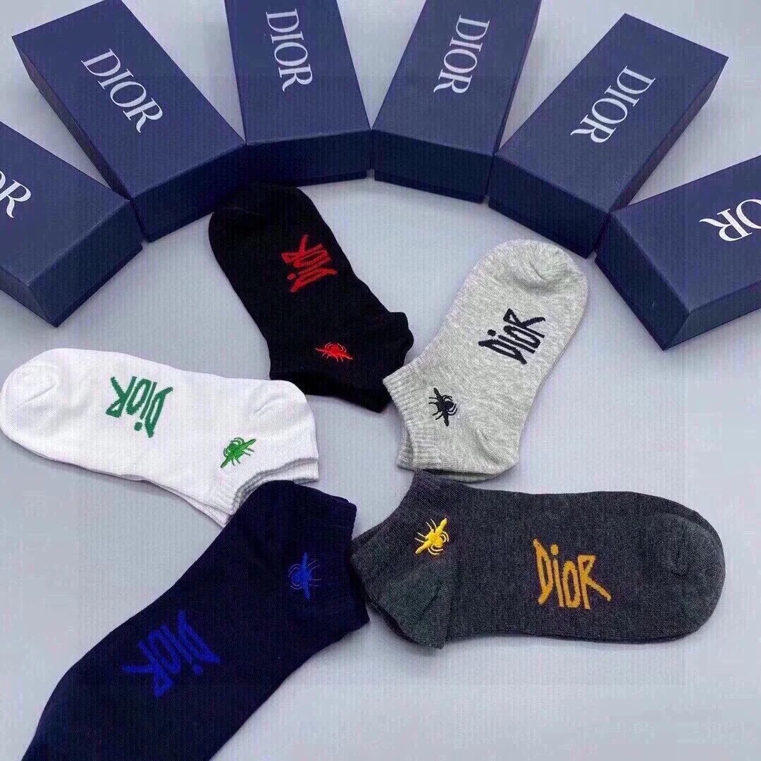 Gucci Socks Logo Ankle and No-Show — 29