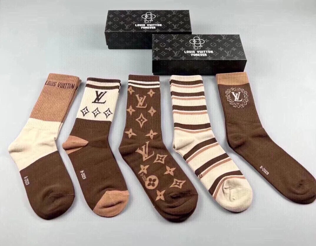 Gucci Socks Logo Ankle and No-Show — 36