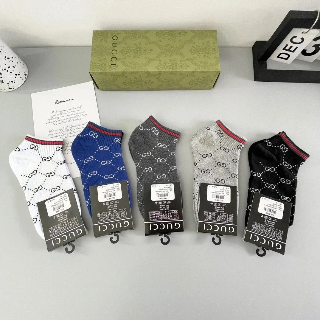 Gucci Socks Logo Ankle and No-Show image 11