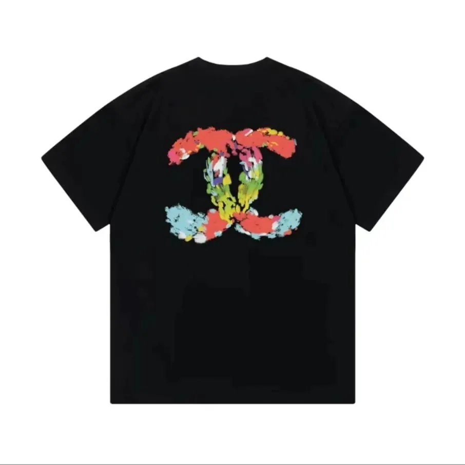 Chanel T-Shirts Logo Graphic Short-Sleeve T-Shirt — 6