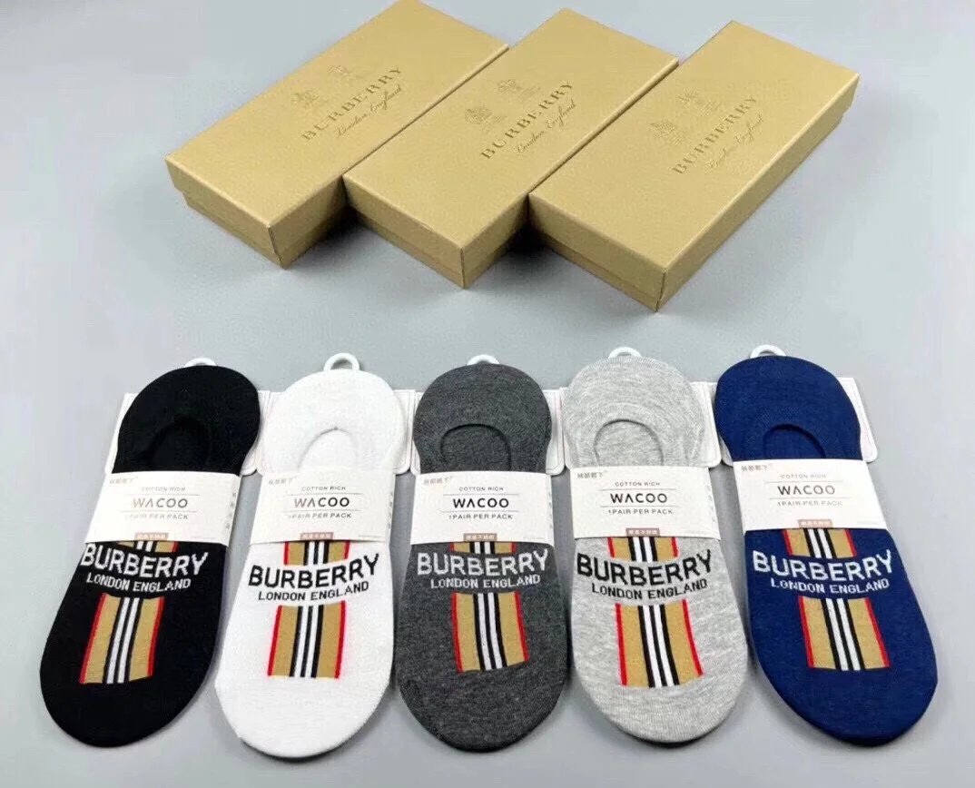 Gucci Socks Logo Ankle and No-Show — 34