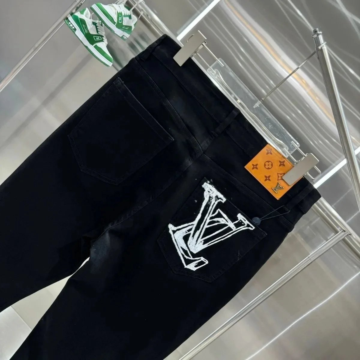 Dior Jeans Graphic Embroidered — 20