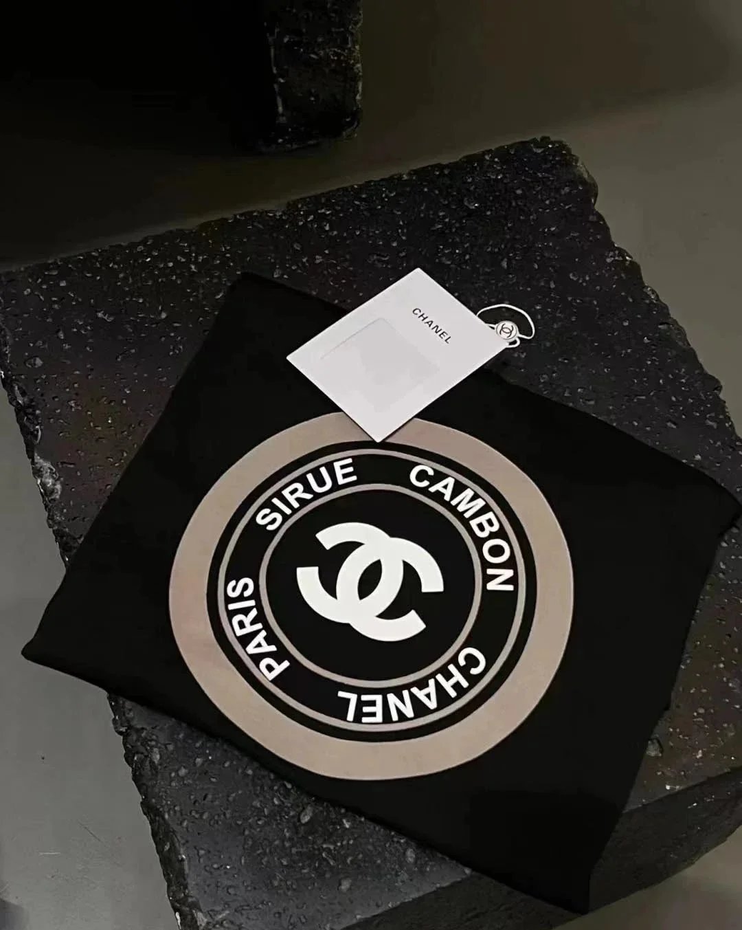 Chanel T-Shirts Logo Graphic Short-Sleeve T-Shirt — 11