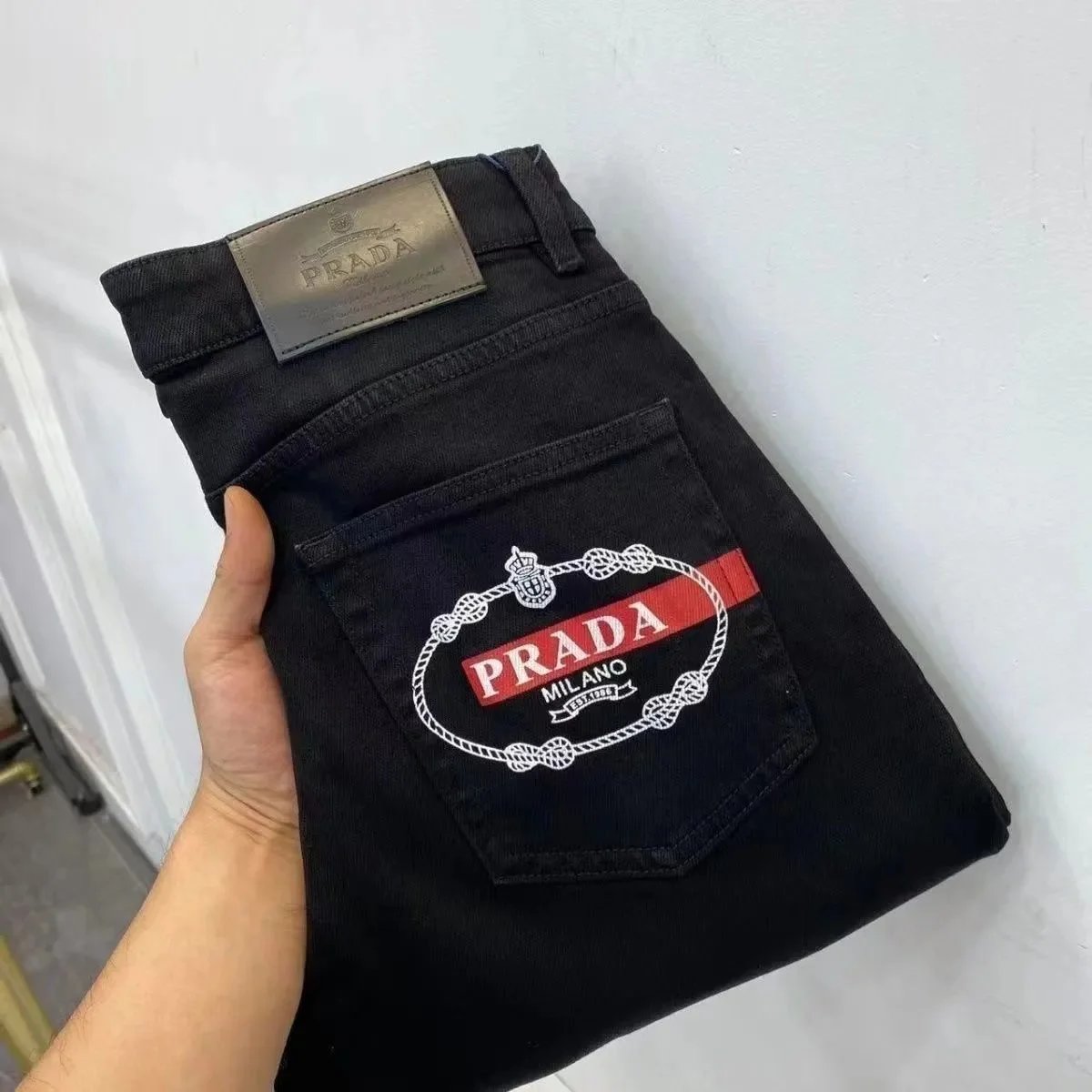 Dior Jeans Graphic Embroidered — 24