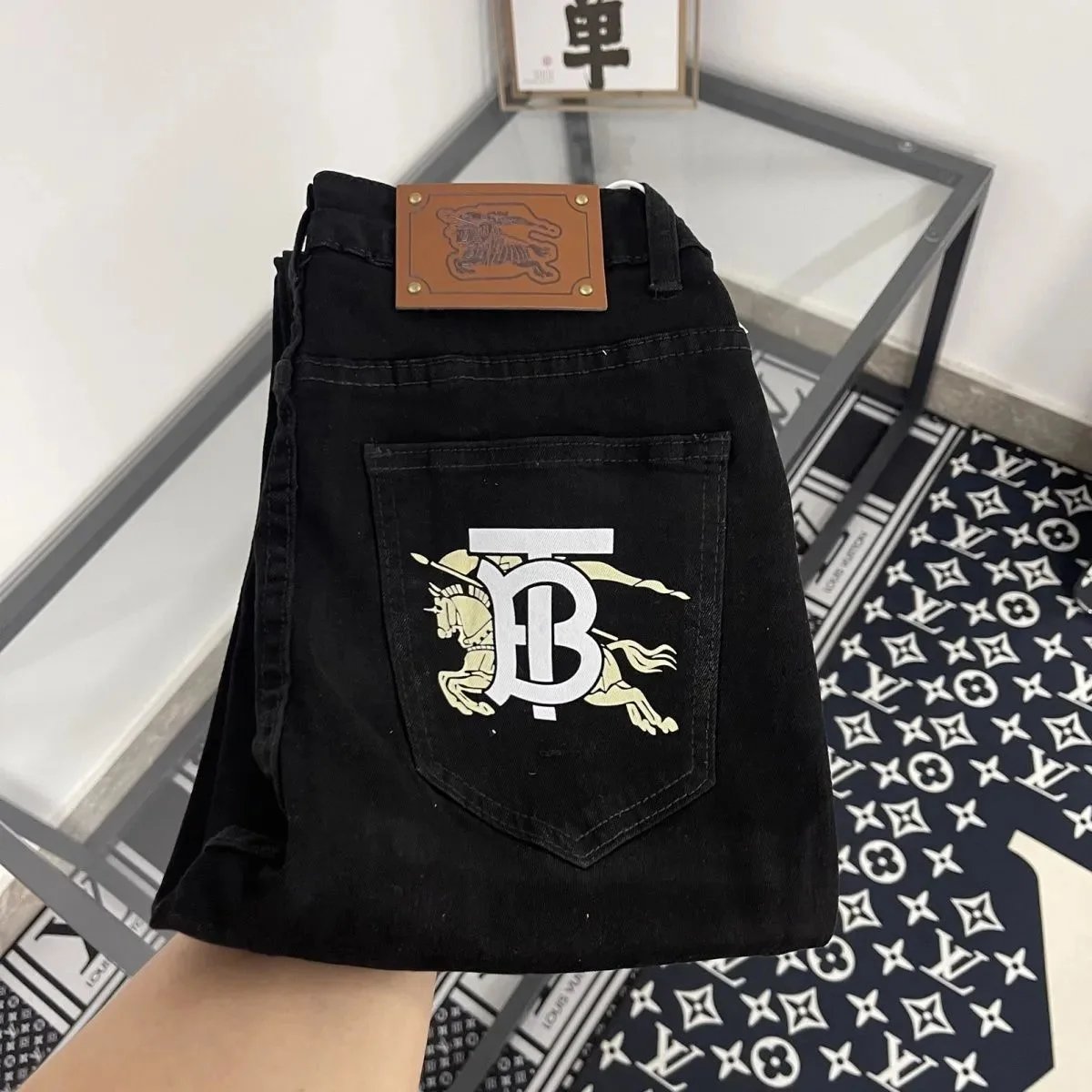 Dior Jeans Graphic Embroidered — 29
