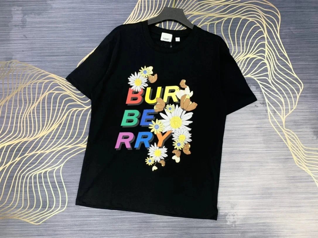 Burberry T-Shirts Graphic Logo T-Shirt — 7