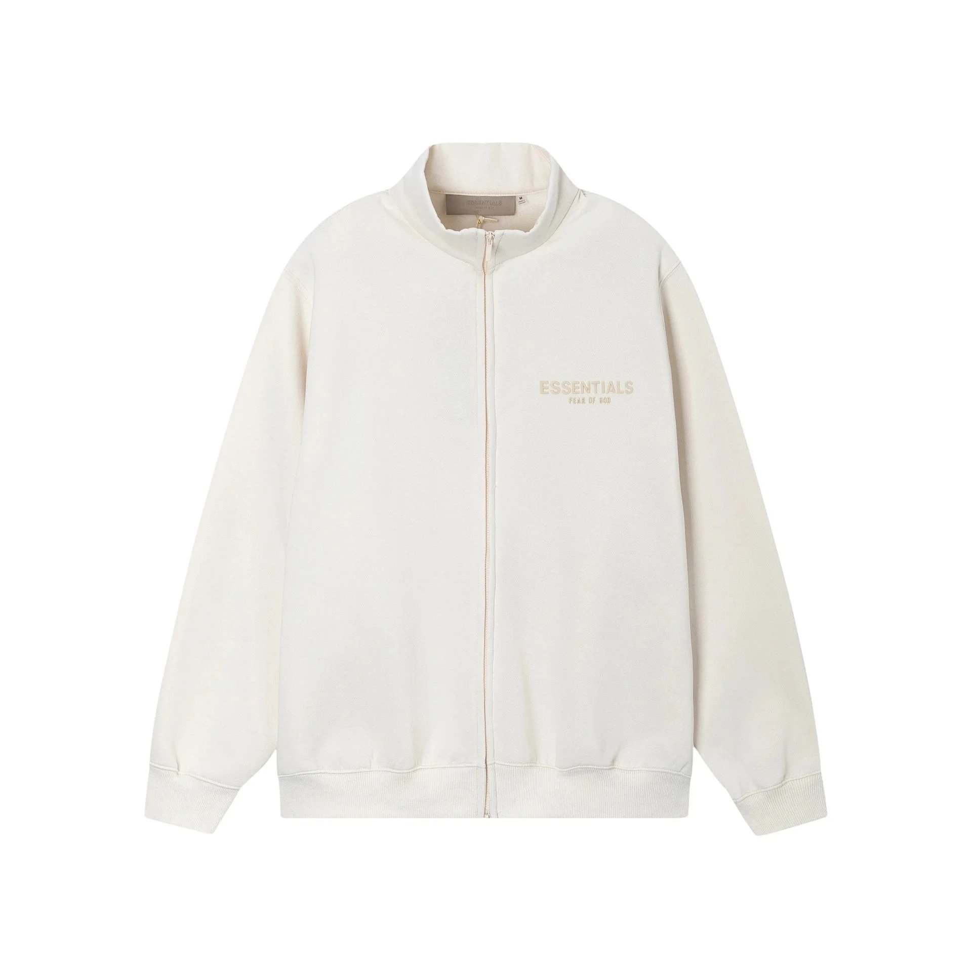Fear of God Hoodies & Sweatshirts Essentials Logo Full-Zip Stand-Collar Sweatshirt image 2