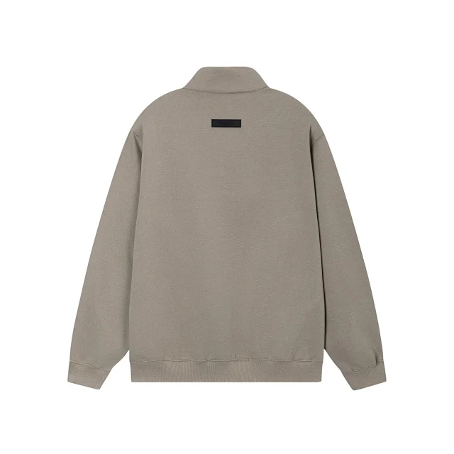 Fear of God Hoodies & Sweatshirts Essentials Logo Full-Zip Stand-Collar Sweatshirt product detail image 7