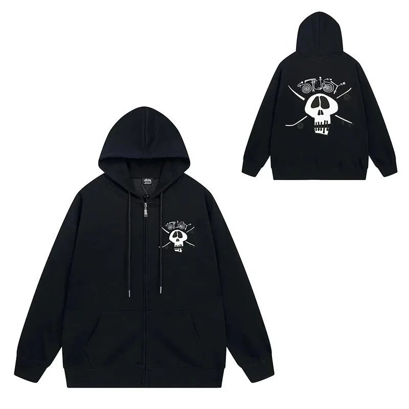 stussy Zippered Hoodie（color 40） - 33/40
