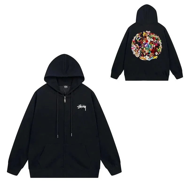 stussy Zippered Hoodie（color 40） - 3/40