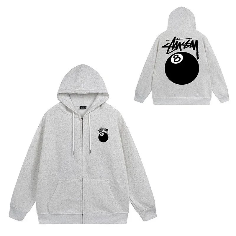 stussy Zippered Hoodie（color 40） - 28/40
