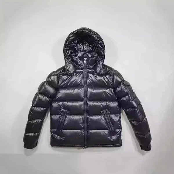 M * down jacket collection, black+ribbon