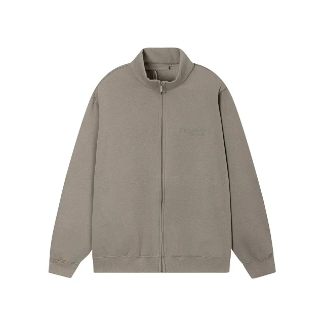 Fear of God Hoodies & Sweatshirts Essentials Logo Full-Zip Stand-Collar Sweatshirt product detail image 6