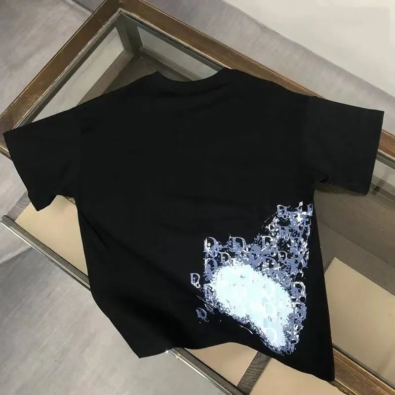 Dior T-Shirts Graphic logo-print crew-neck T-shirt product image