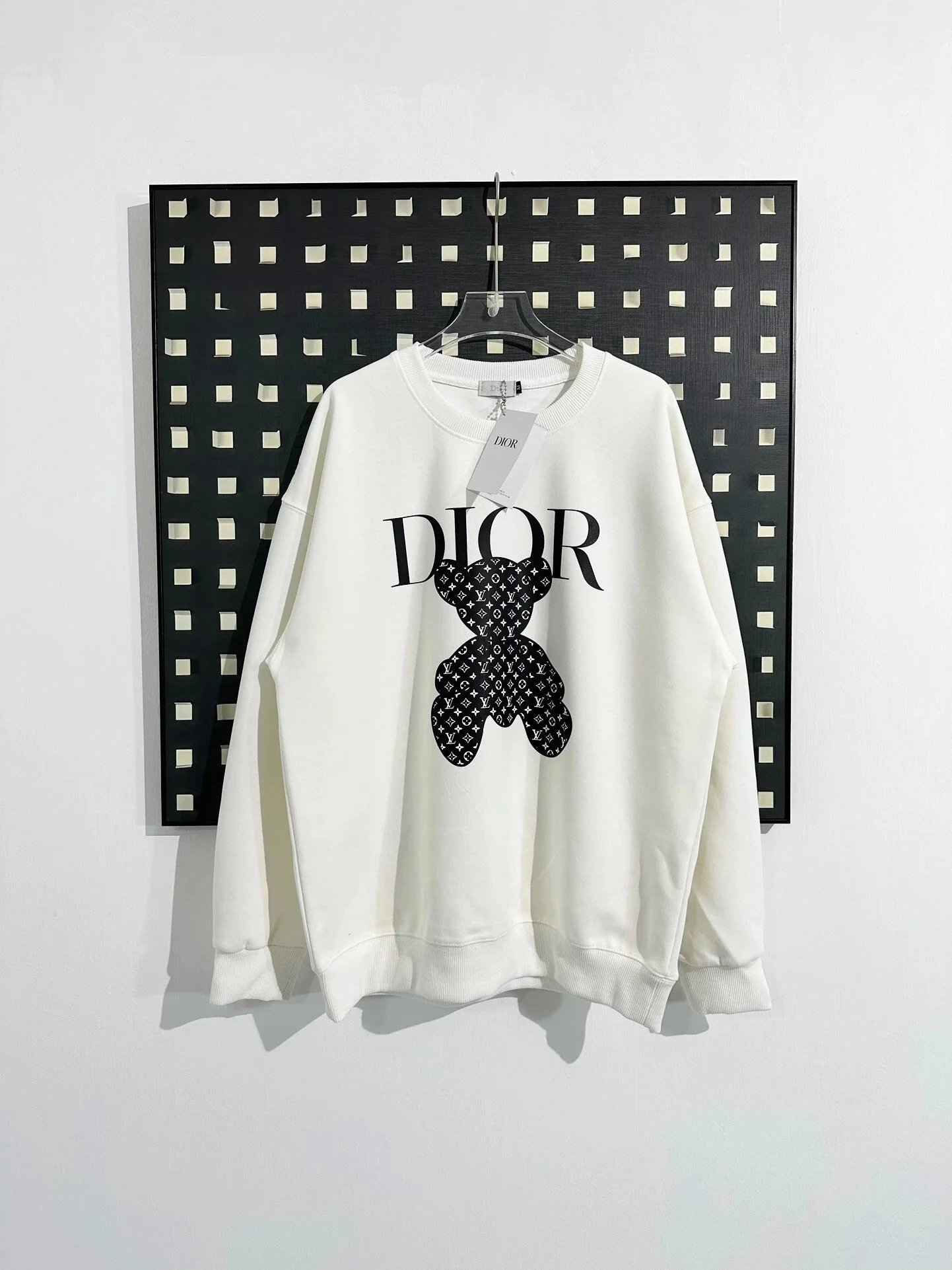Dior T-Shirts Graphic logo-print crew-neck T-shirt image 10
