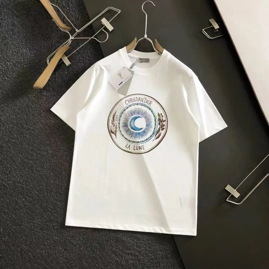 Dior T-Shirts Graphic logo-print crew-neck T-shirt product image