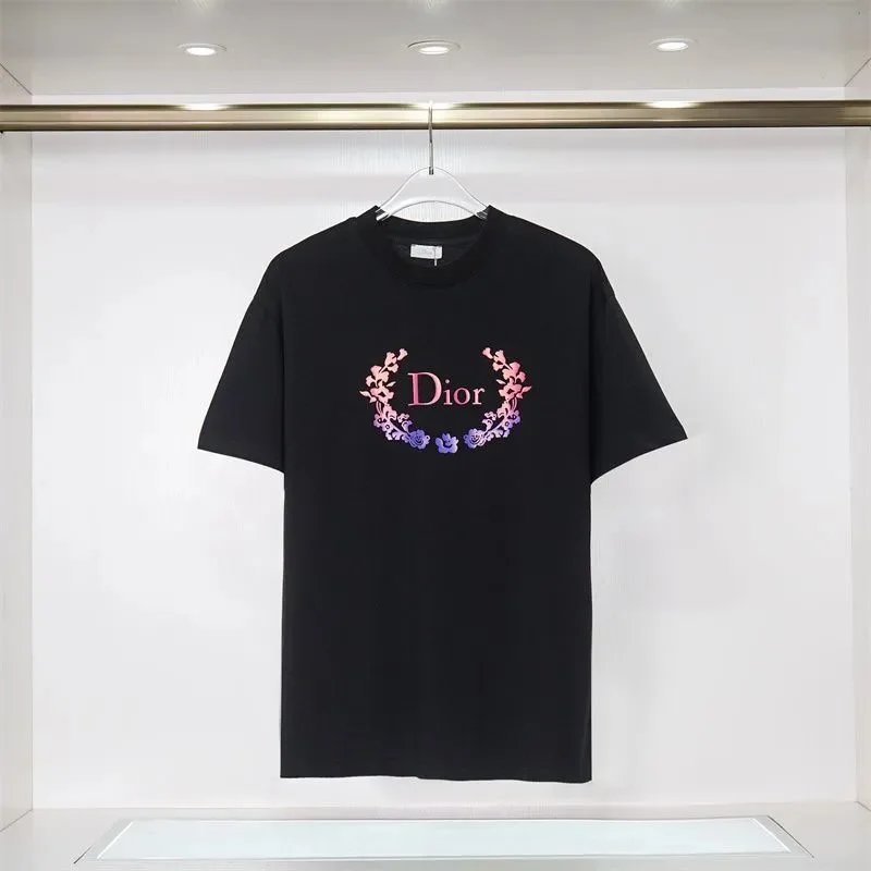 Dior T-Shirts Graphic logo-print crew-neck T-shirt product image