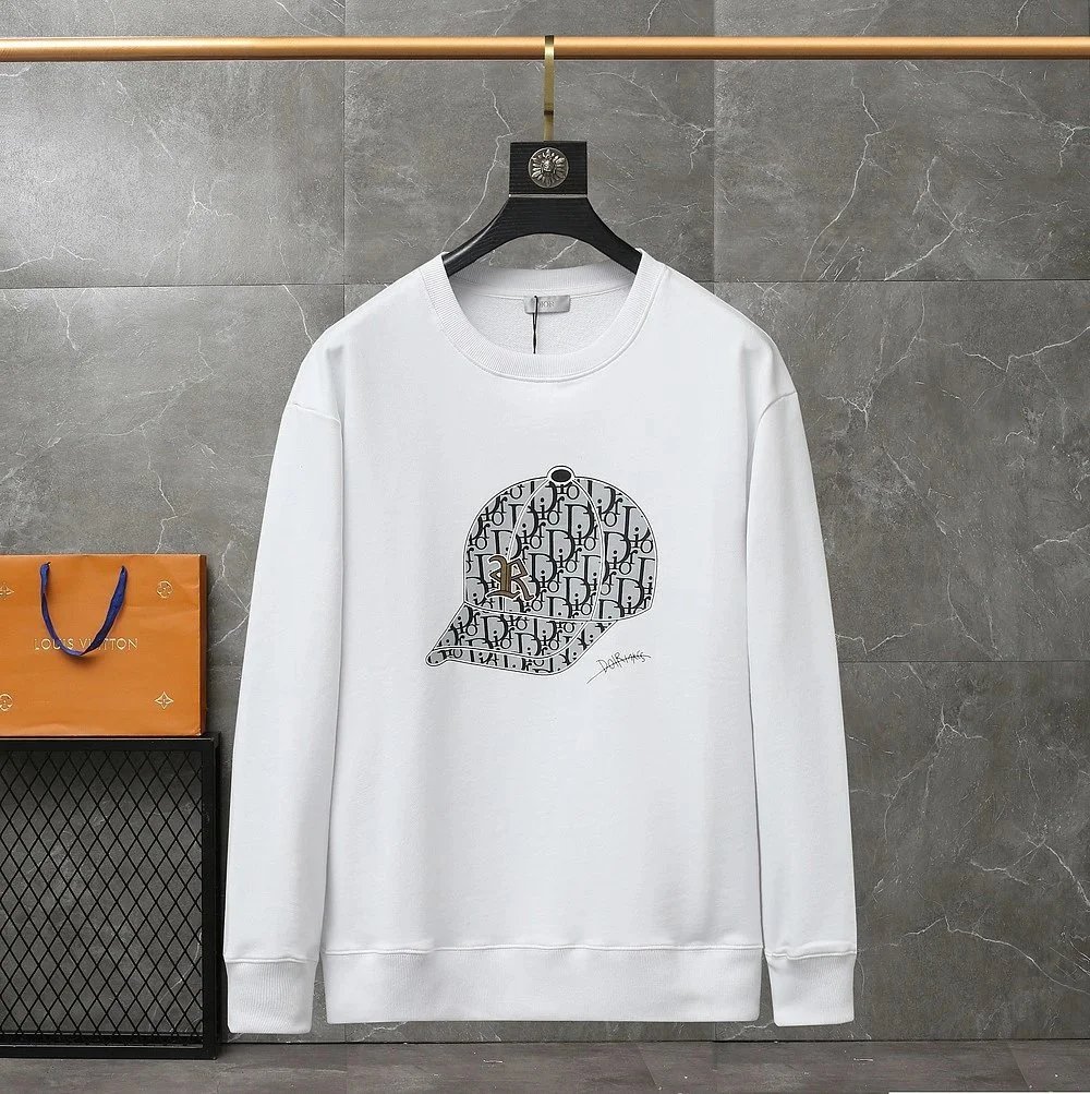 Dior T-Shirts Graphic logo-print crew-neck T-shirt image 9