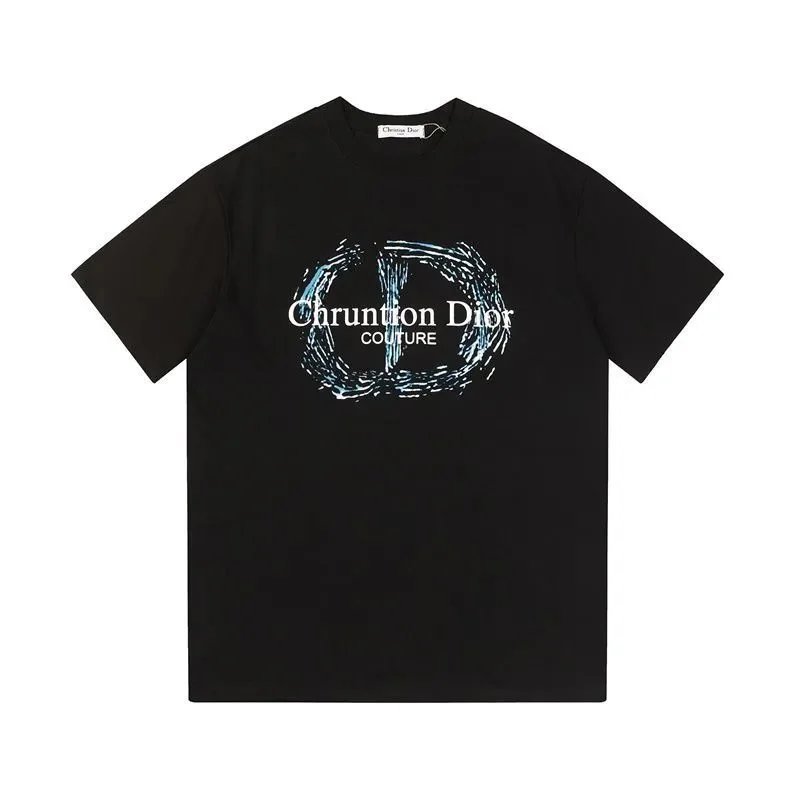 Dior T-Shirts Graphic logo-print crew-neck T-shirt product image