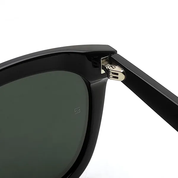 ROCOCO Oval Frame Black Sunglasses - 17