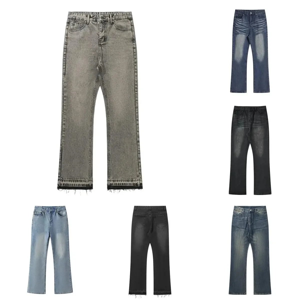 High-Quality Jeans (Multiple Styles)