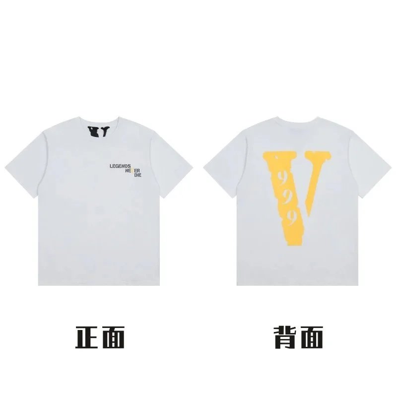 High Quality V-Logo T-Shirt
