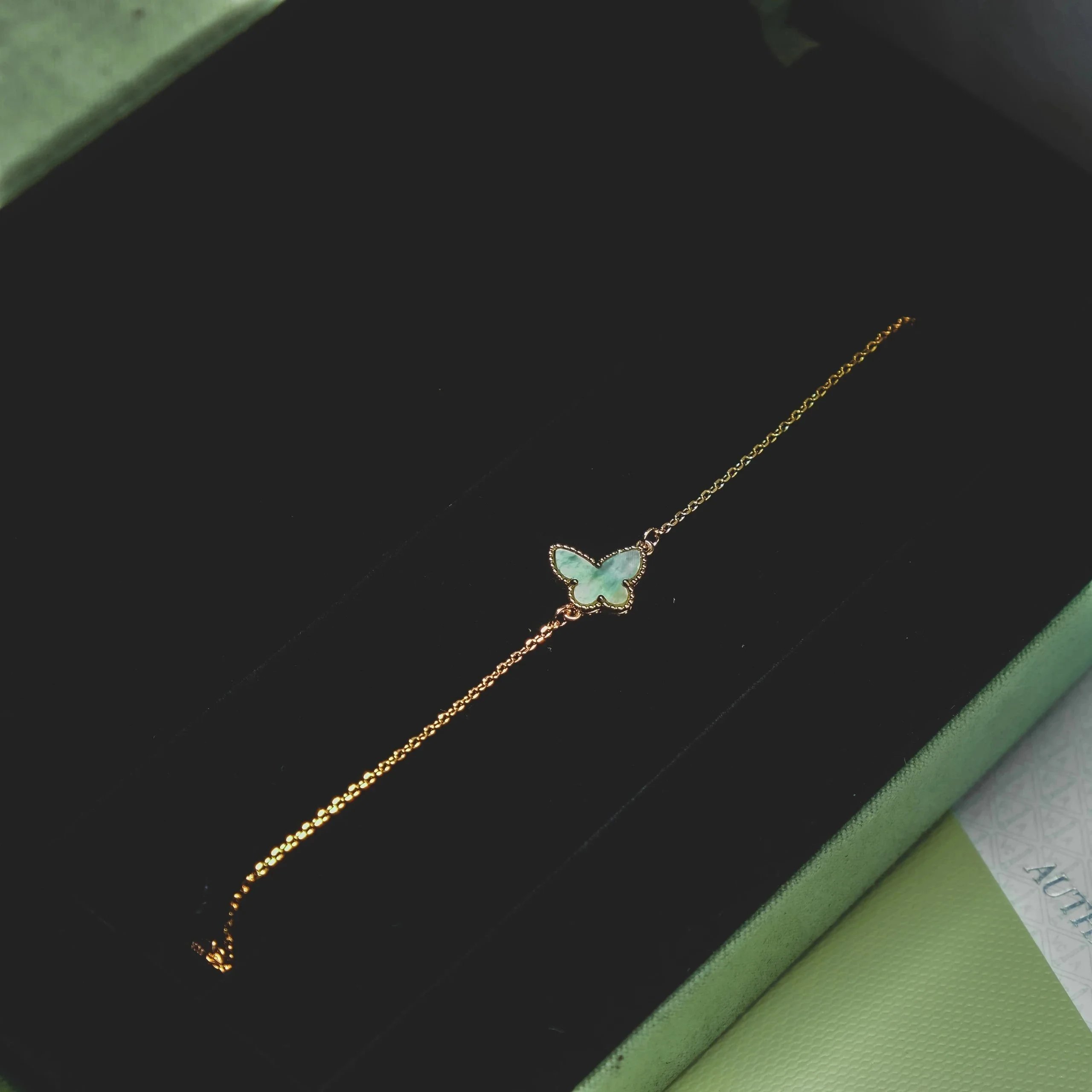 Van Cleef & Arpels Sweet Alhambra Butterfly Bracelet